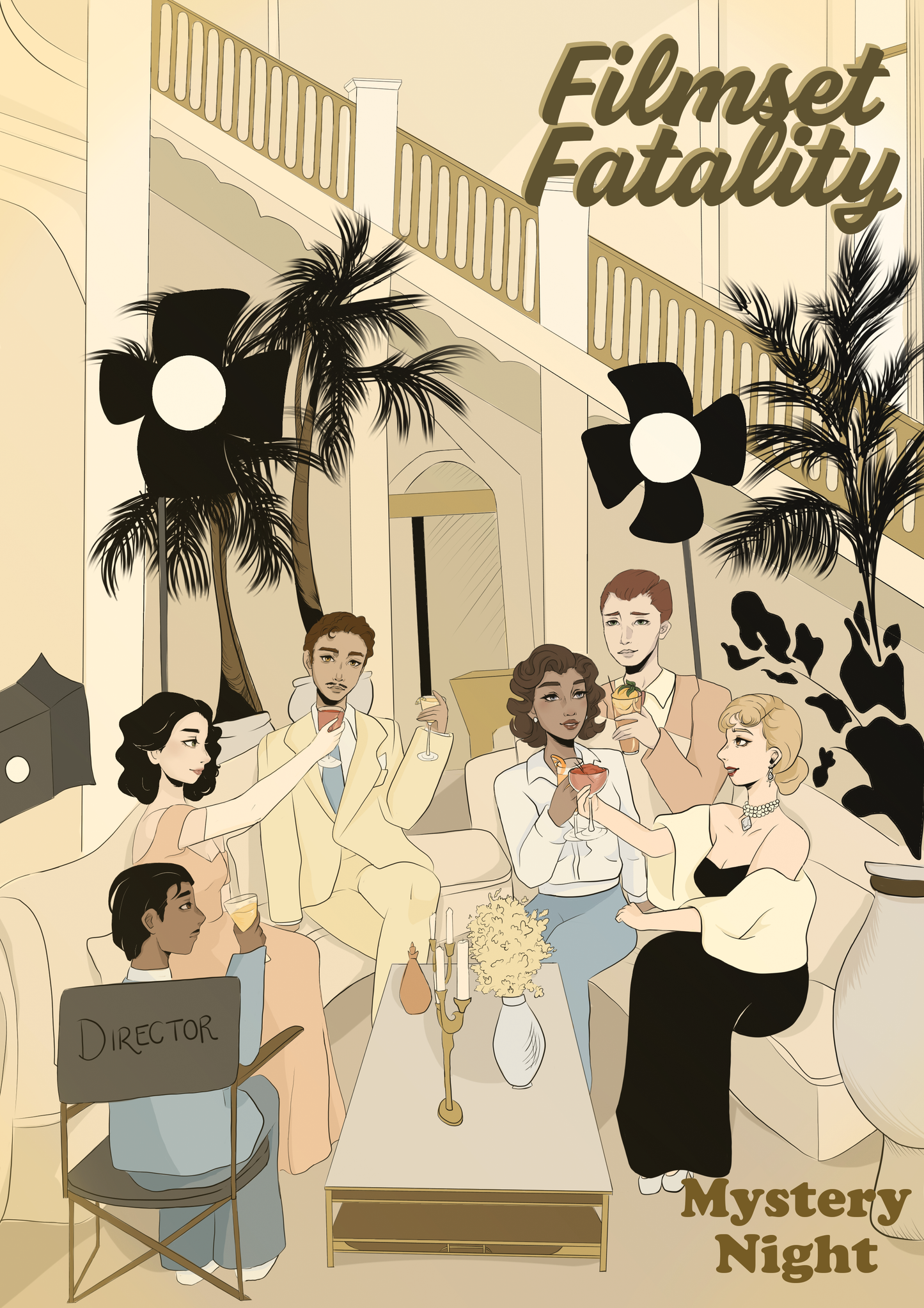 Filmset Fatality Murder Mystery Game