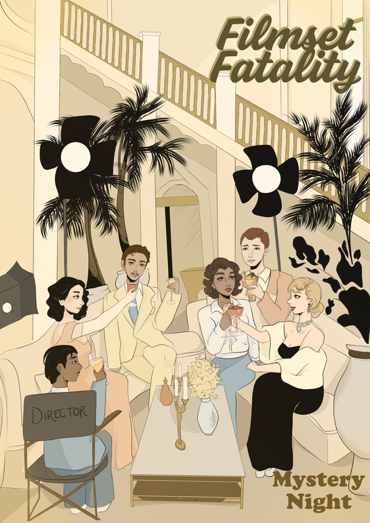 Filmset Fatality Murder Mystery Game