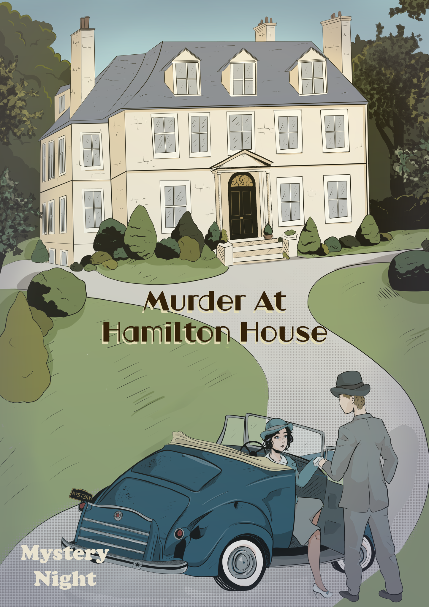 Murder at Hamilton House Murder Mystery Game COMING SOON