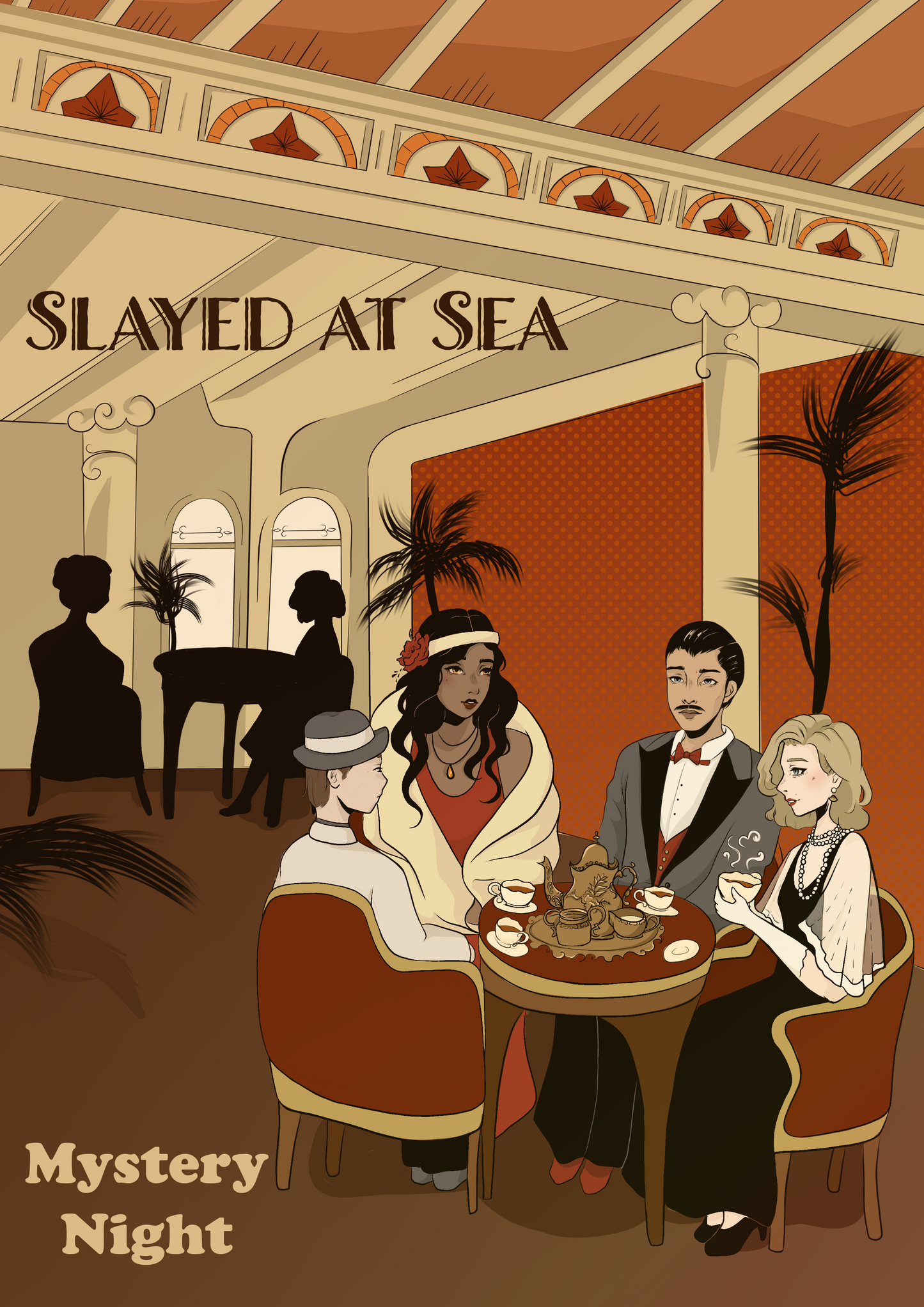 Slayed at Sea Murder Mystery Game
